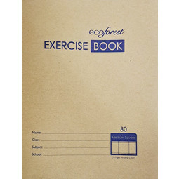 MIS Medium Square 80 pgs 60 gm Exercise Book (Ready made)